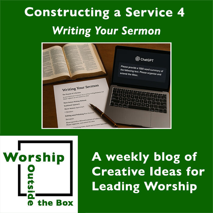 26 — Writing Your Sermon