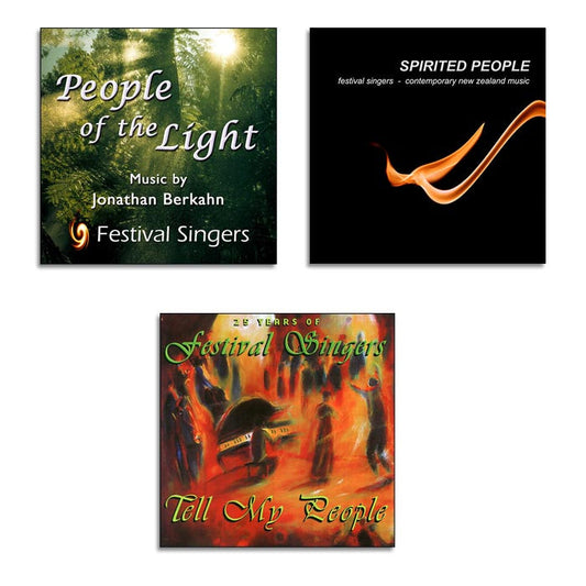 People of the Light; Spirited People; Tell My People – 3 CD set – Concert Purchase