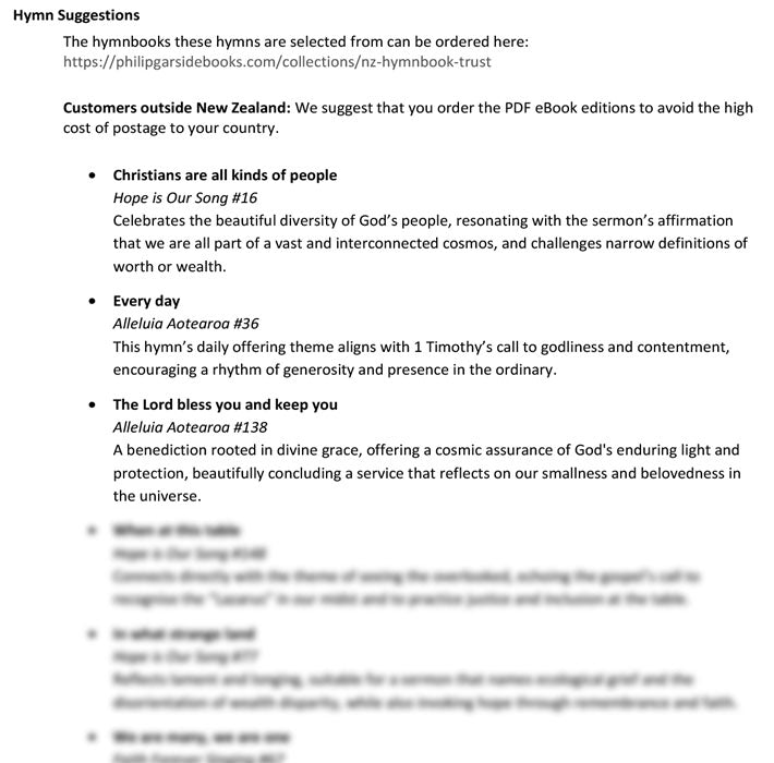 Worship at Hand
Complete Lectionary-Based Worship Services for Sundays in the Church Year
By Philip Garside
Pentecost 16 | 28 September 2025
Hymns
