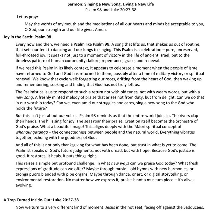 Worship at Hand
Complete Lectionary-Based Worship Services for Sundays in the Church Year
By Philip Garside
Pentecost 22 | 9 November 2025
Sermon