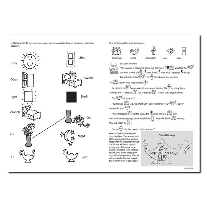 Bible Beginners - 18 weeks - A4 print packs