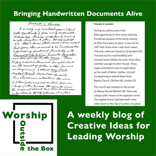 72 – Bringing Handwritten Documents Alive