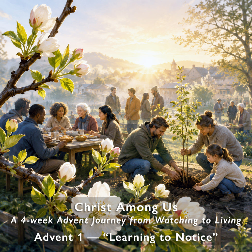 Christ Among Us
An Advent Journey from Watching to Living
Digital download product
By Philip Garside
Week 1