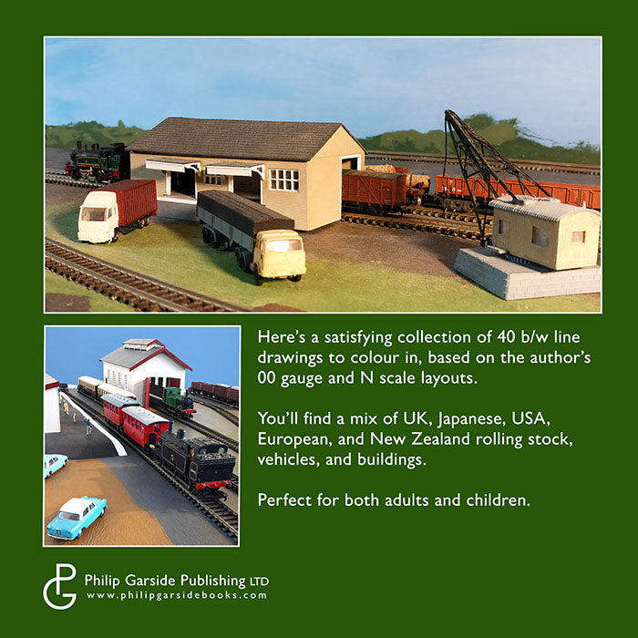 Joy of Model Railways Colouring Book
Philip C. Garside
Back cover