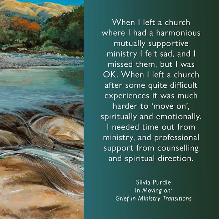 Moving On: Grief in Ministry Transitions.
Edited by Silvia Purdie