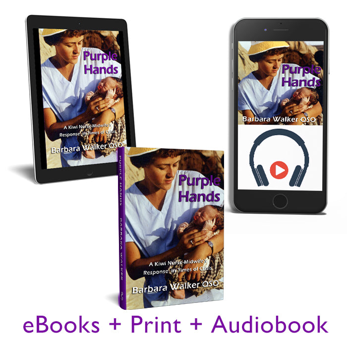 Purple Hands: Print + eBook + Audiobook set