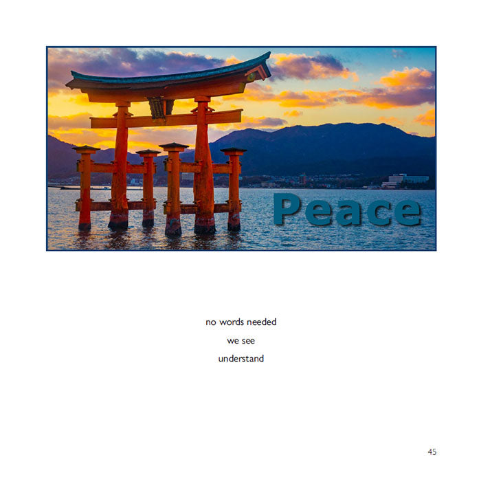 Peace from Breath of the Spirit: Photographs and Joyful Words for Gentle Meditation
by Philip C Garside and Alexander Garside