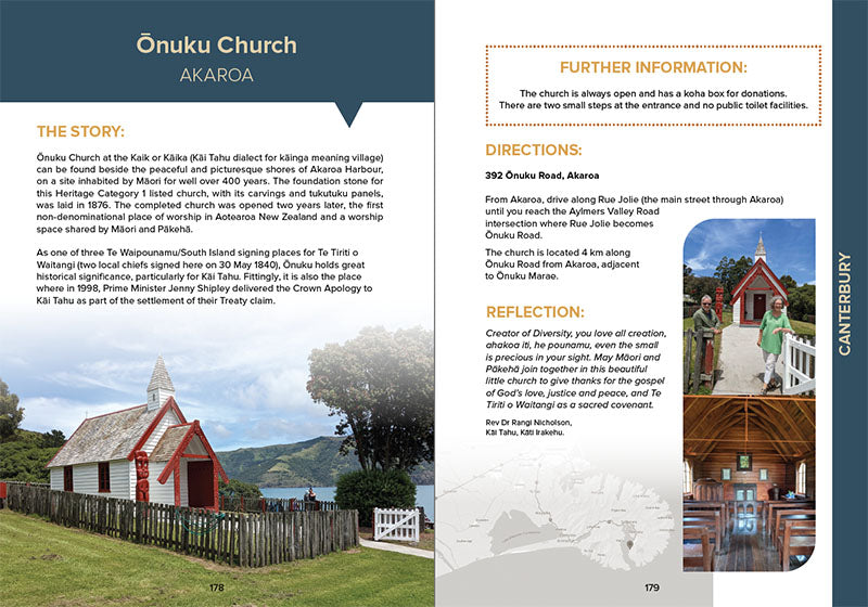 Pilgrimage Aotearoa | Haerenga Tau Aotearoa:
Your Guide to 100 New Zealand Sites
By Jenny Boyack and John Hornblow