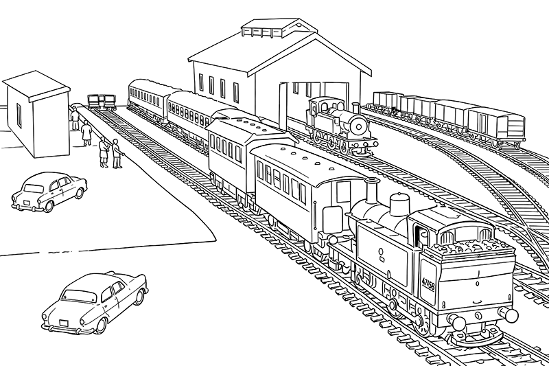 Joy of Model Railways Colouring Book
Philip C. Garside
Sample image