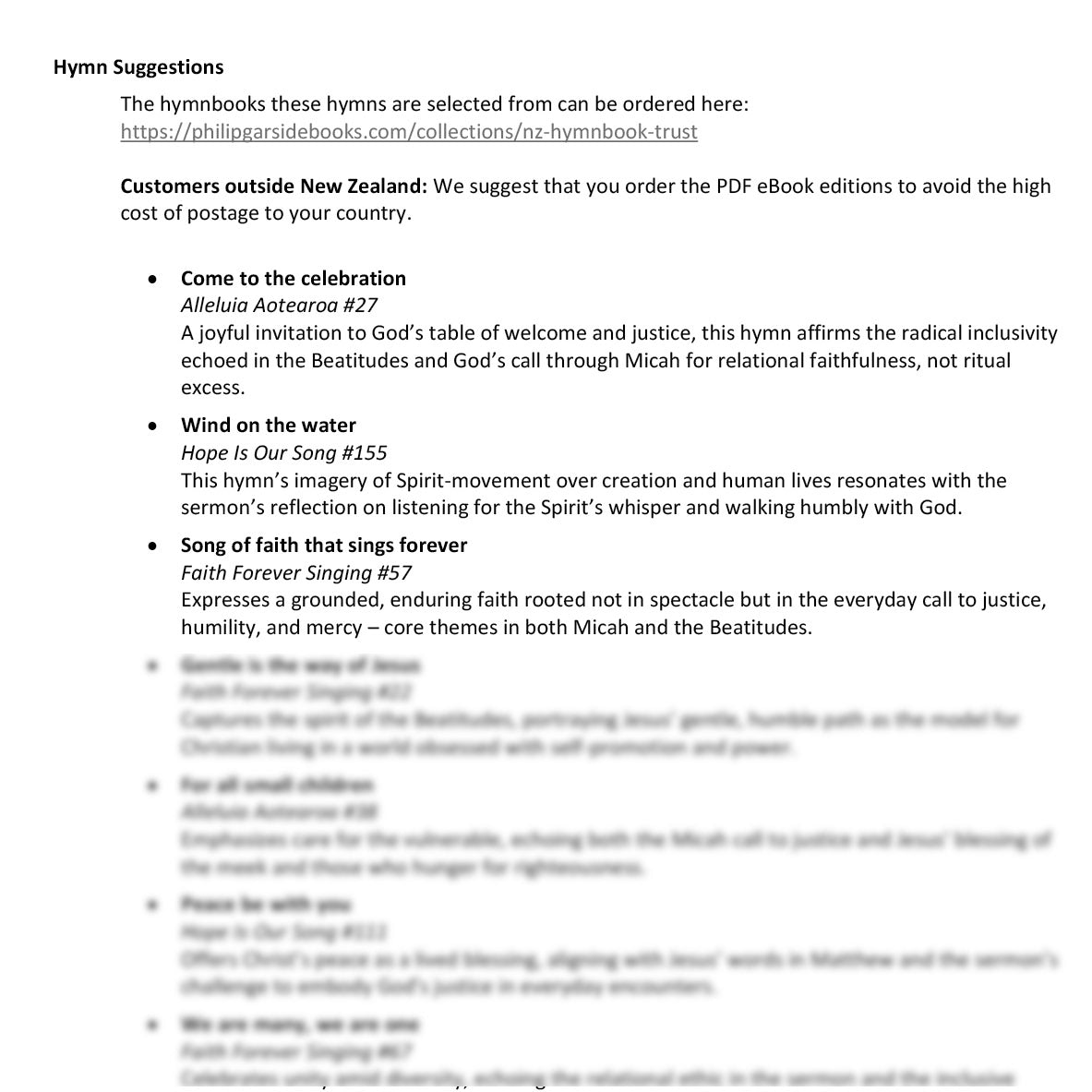 Worship at Hand
Complete Lectionary-Based Worship Services for Sundays in the Church Year
By Philip Garside
Epiphany 4 | 1 February 2026
Hymn suggestions