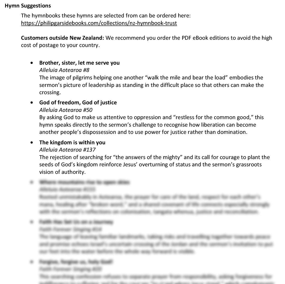 Worship at Hand
Complete Lectionary-Based Worship Services for Sundays
Digital download product
By Philip Garside
Pentecost 23 | 1 November 2026
Hymn suggestions