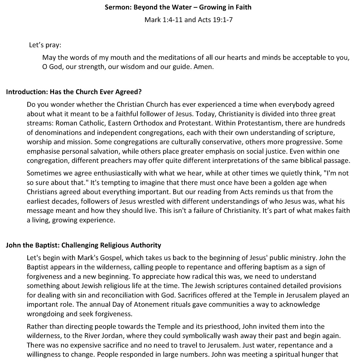 Worship at Hand
Complete Lectionary-Based Worship Services for Sundays
Digital download product
By Philip Garside
Epiphany 1 | 10 January 2027
Sermon