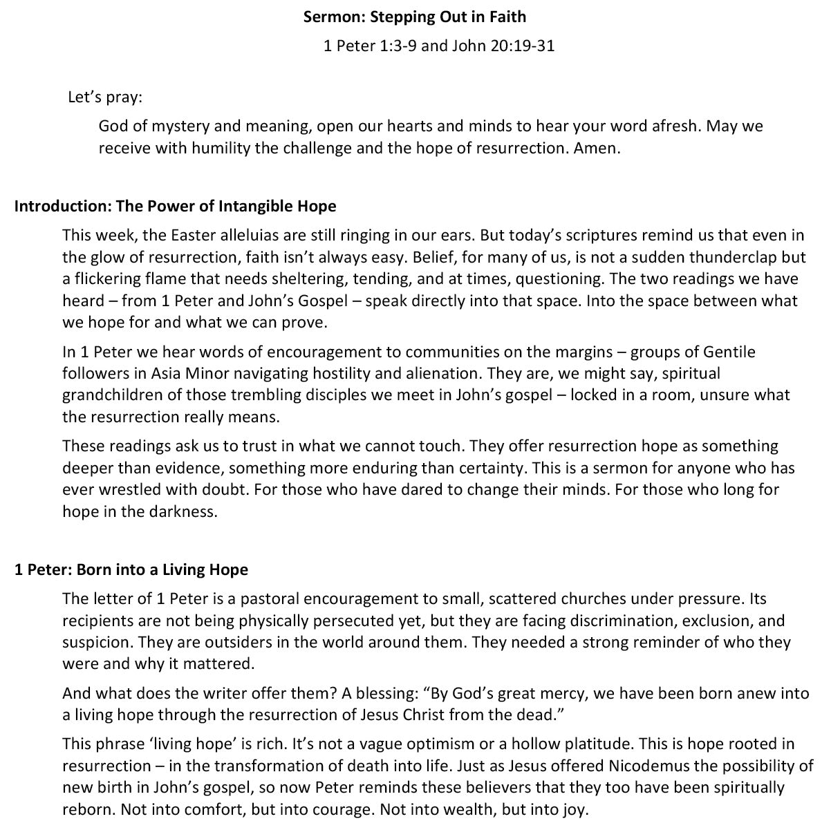 Worship at Hand
Complete Lectionary-Based Worship Services for Sundays in the Church Year
By Philip Garside
Easter 2 | 12 April 2026
Sermon