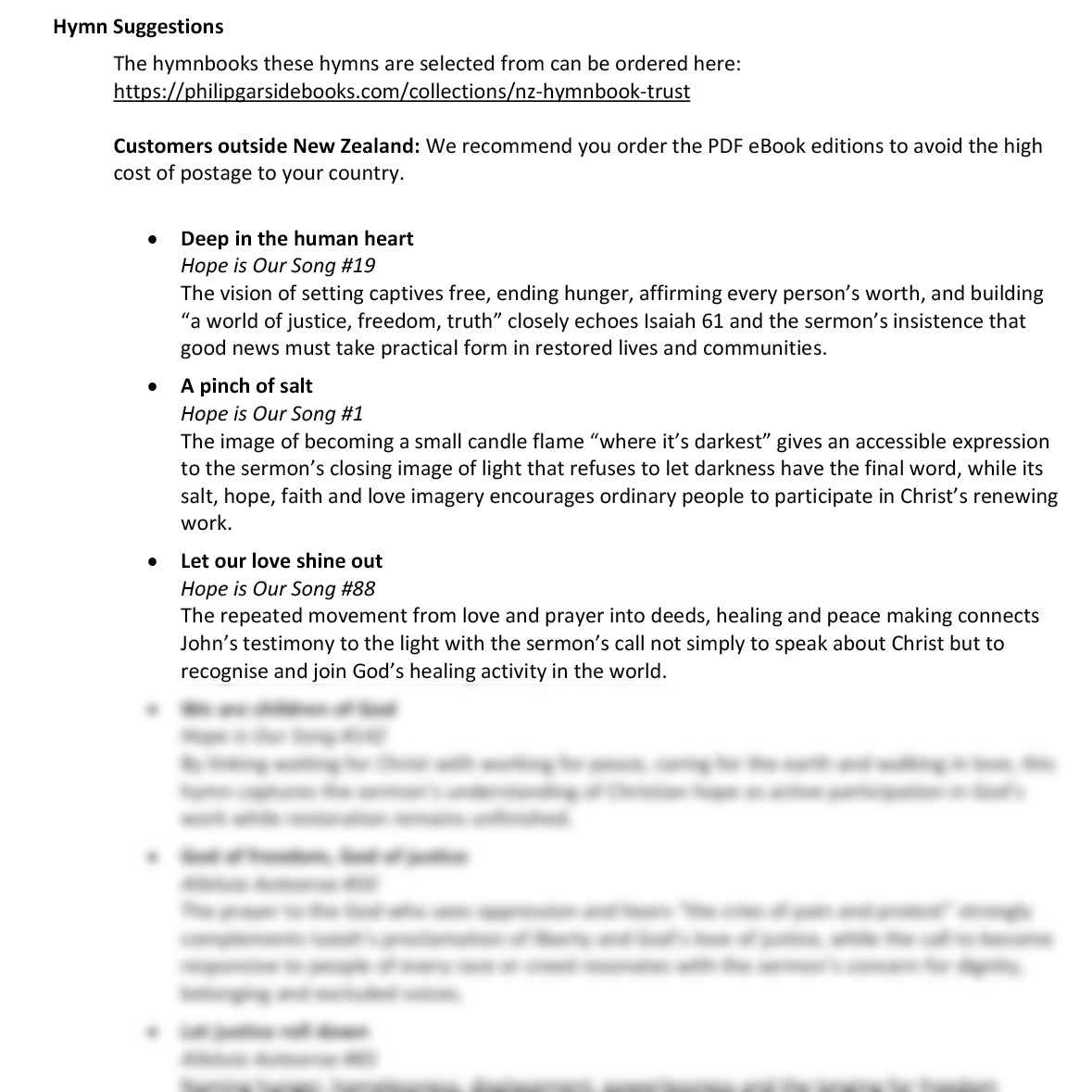 Worship at Hand
Complete Lectionary-Based Worship Services for Sundays
Digital download product
By Philip Garside
Advent 3 | 13 December 2026
Hymn suggestions