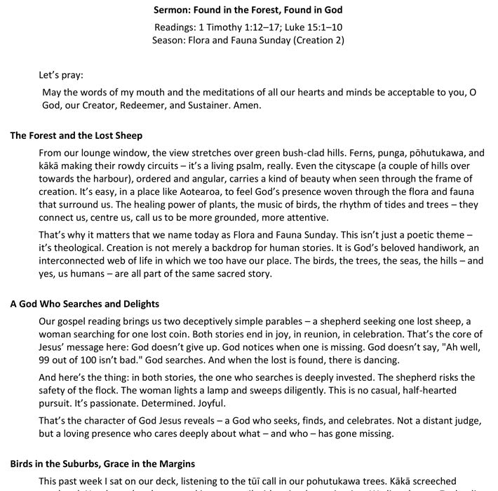 Worship at Hand
Complete Lectionary-Based Worship Services for Sundays in the Church Year
By Philip Garside
Pentecost 14 | 14 September 2025
Sermon