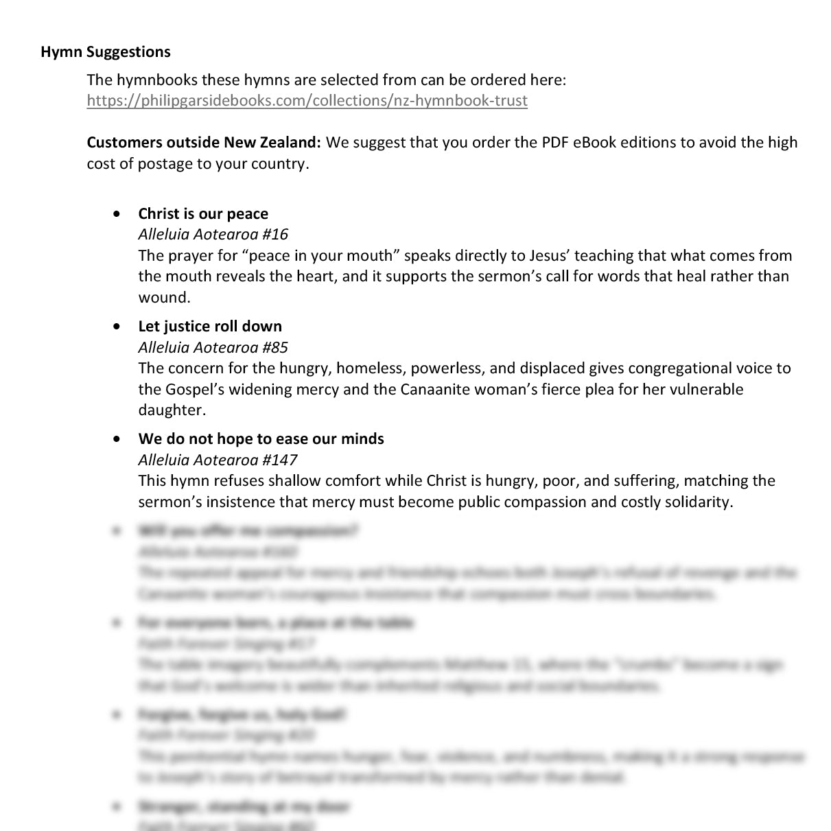 Worship at Hand
Complete Lectionary-Based Worship Services for Sundays in the Church Year
By Philip Garside
Pentecost 12 | 16 August 2026
Hymn suggestions