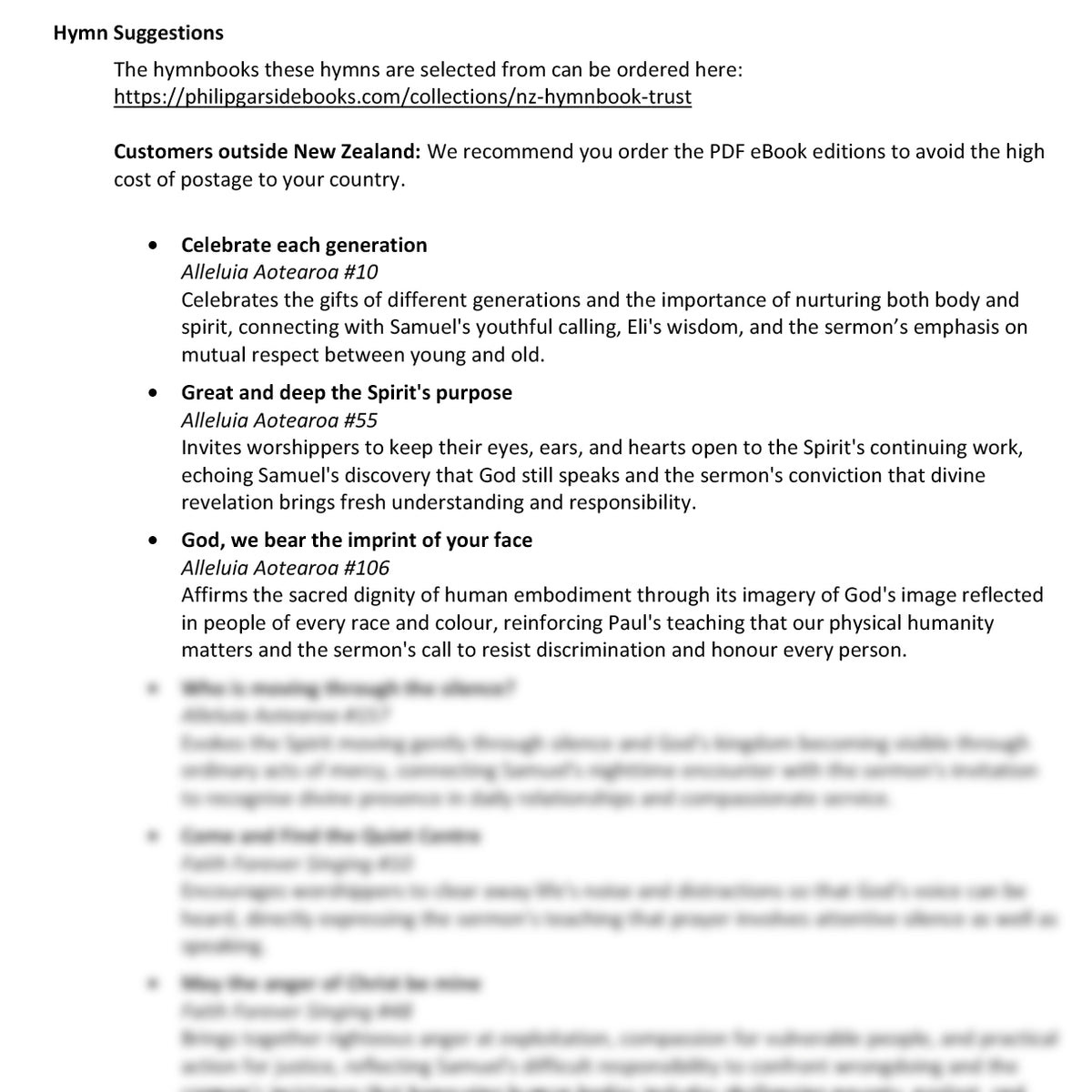 Worship at Hand
Complete Lectionary-Based Worship Services for Sundays
Digital download product
By Philip Garside
Epiphany 2 | 17 January 2027
Hymn suggestions