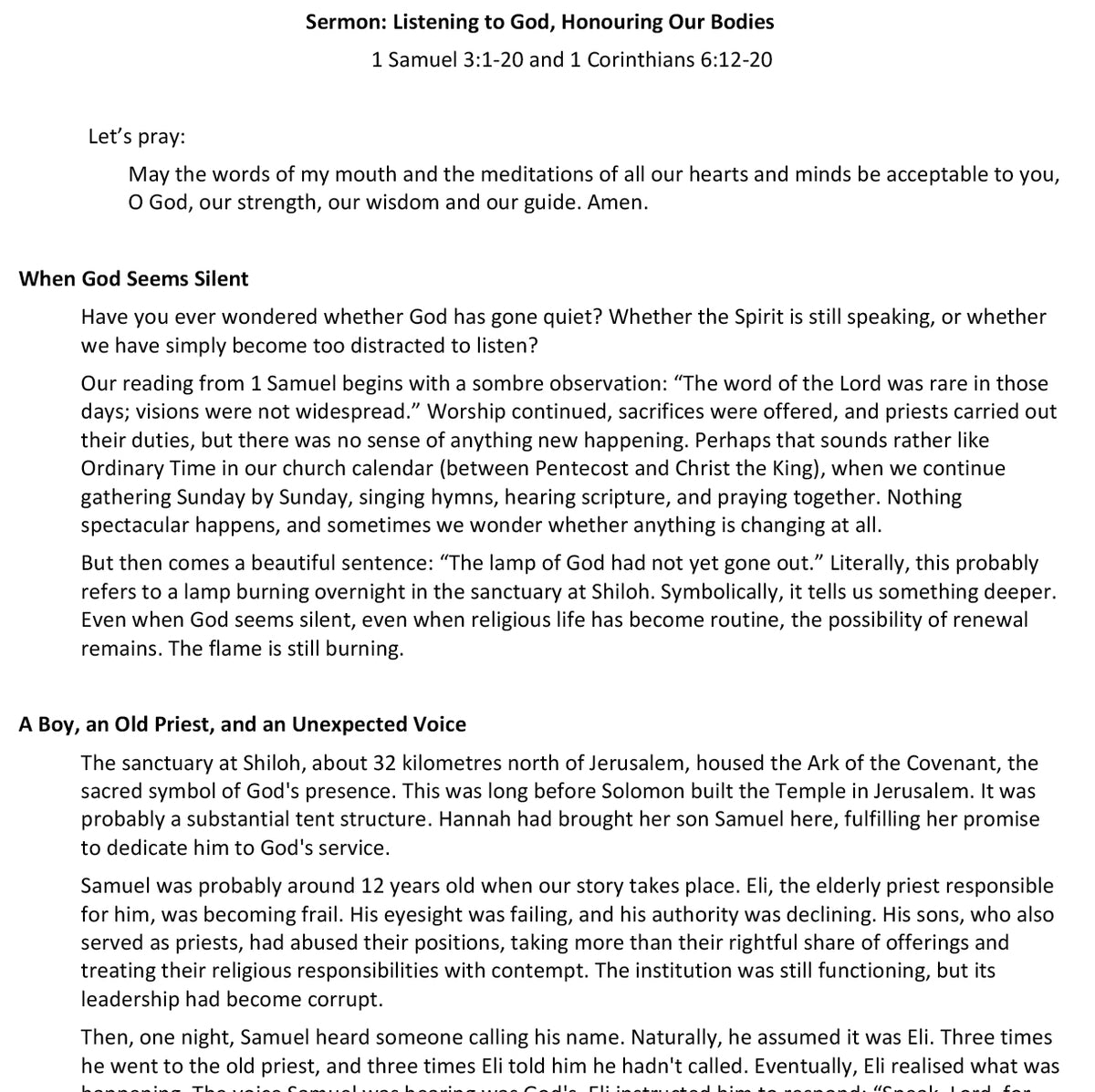 Worship at Hand
Complete Lectionary-Based Worship Services for Sundays
Digital download product
By Philip Garside
Epiphany 2 | 17 January 2027
Sermon