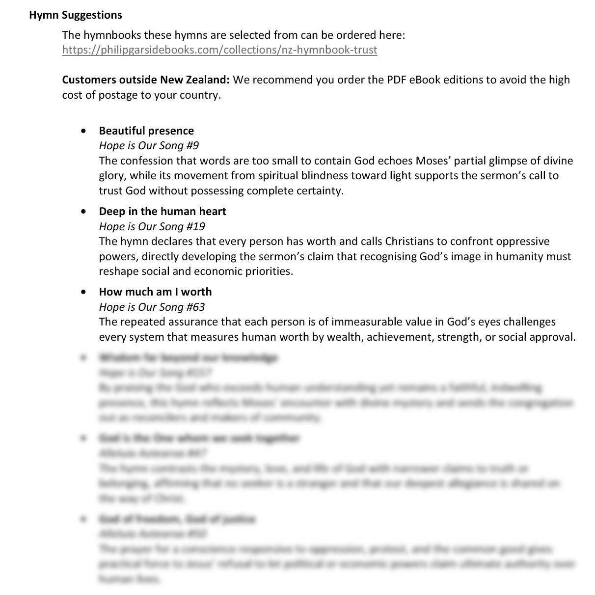 Worship at Hand
Complete Lectionary-Based Worship Services for Sundays in the Church Year
Digital download product
By Philip Garside
Pentecost 21 | 18 October 2026
Hymn suggestions