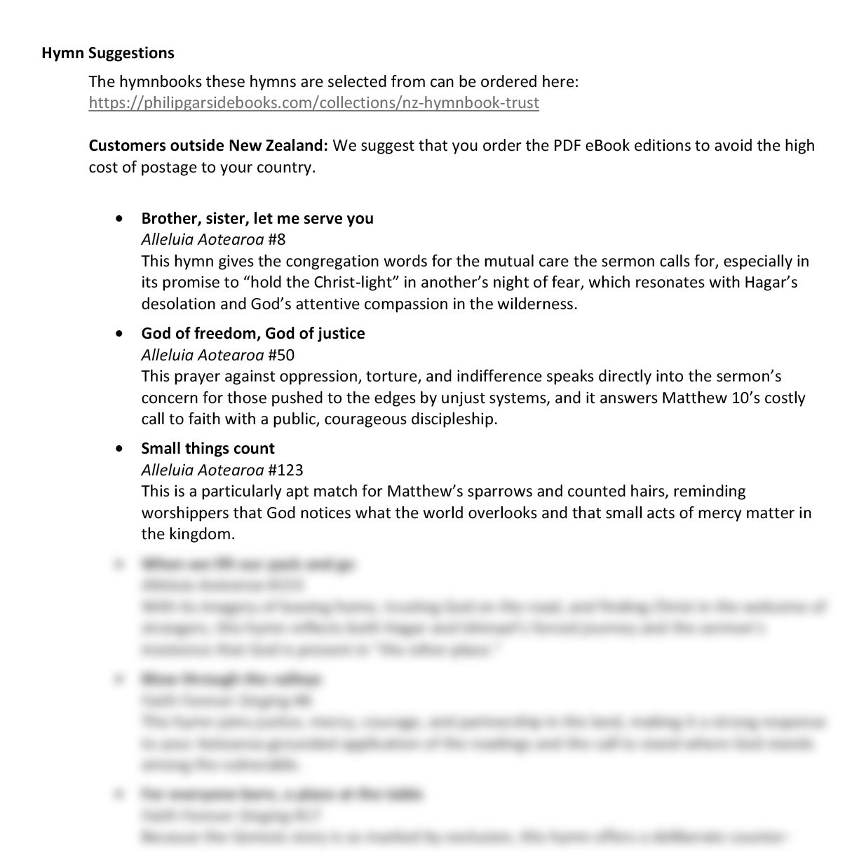 Worship at Hand
Complete Lectionary-Based Worship Services for Sundays in the Church Year
By Philip Garside
Pentecost 4 | 21 June 2026
Hymn suggestions