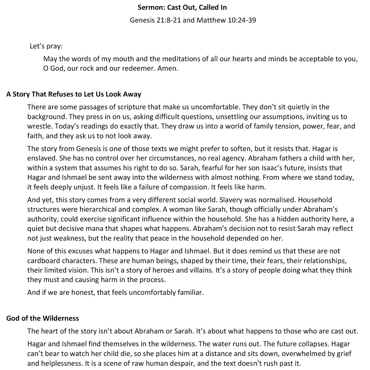 Worship at Hand
Complete Lectionary-Based Worship Services for Sundays in the Church Year
By Philip Garside
Pentecost 4 | 21 June 2026
Sermon