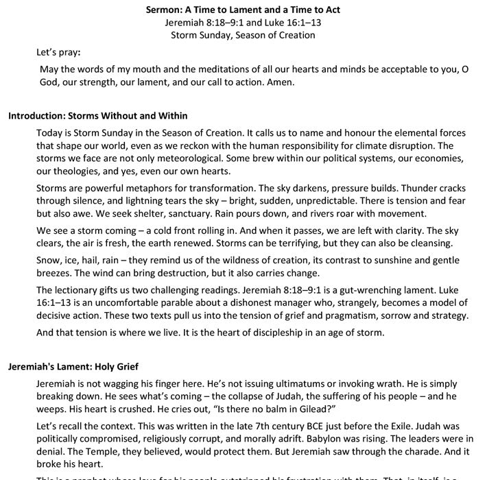 Worship at Hand
Complete Lectionary-Based Worship Services for Sundays in the Church Year
By Philip Garside
Pentecost 15 | 21 September 2025
Sermon