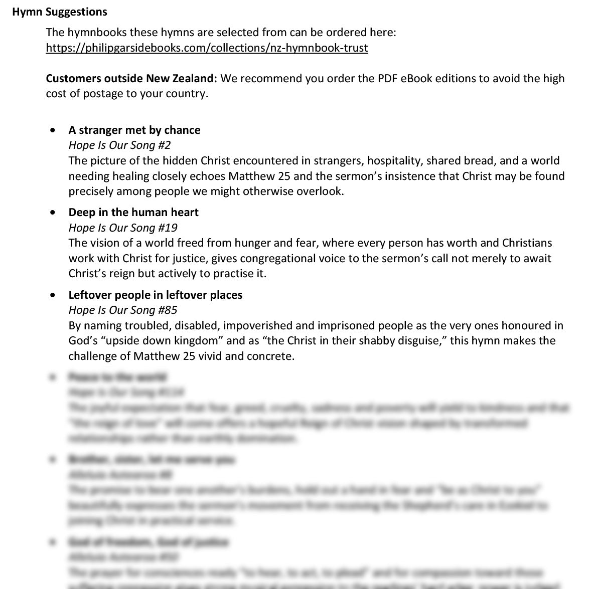 Worship at Hand
Complete Lectionary-Based Worship Services for Sundays
Digital download product
By Philip Garside
Reign of Christ | 22 November 2026
Hymn Suggestions