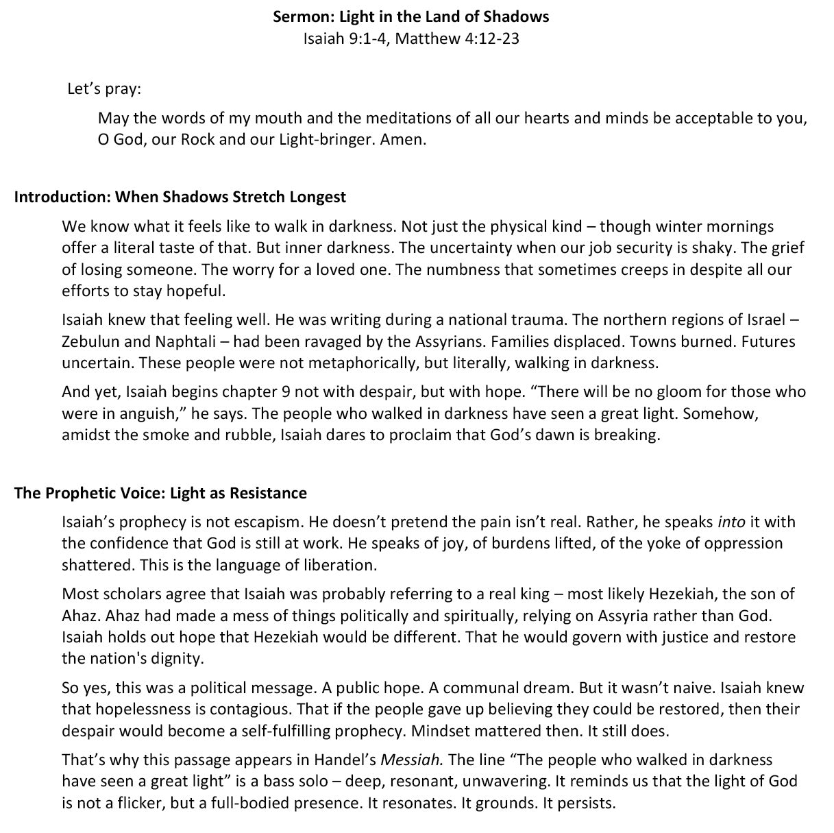 Worship at Hand
Complete Lectionary-Based Worship Services for Sundays in the Church Year
By Philip Garside
Epiphany 3 | 25 January 2026
Sermon