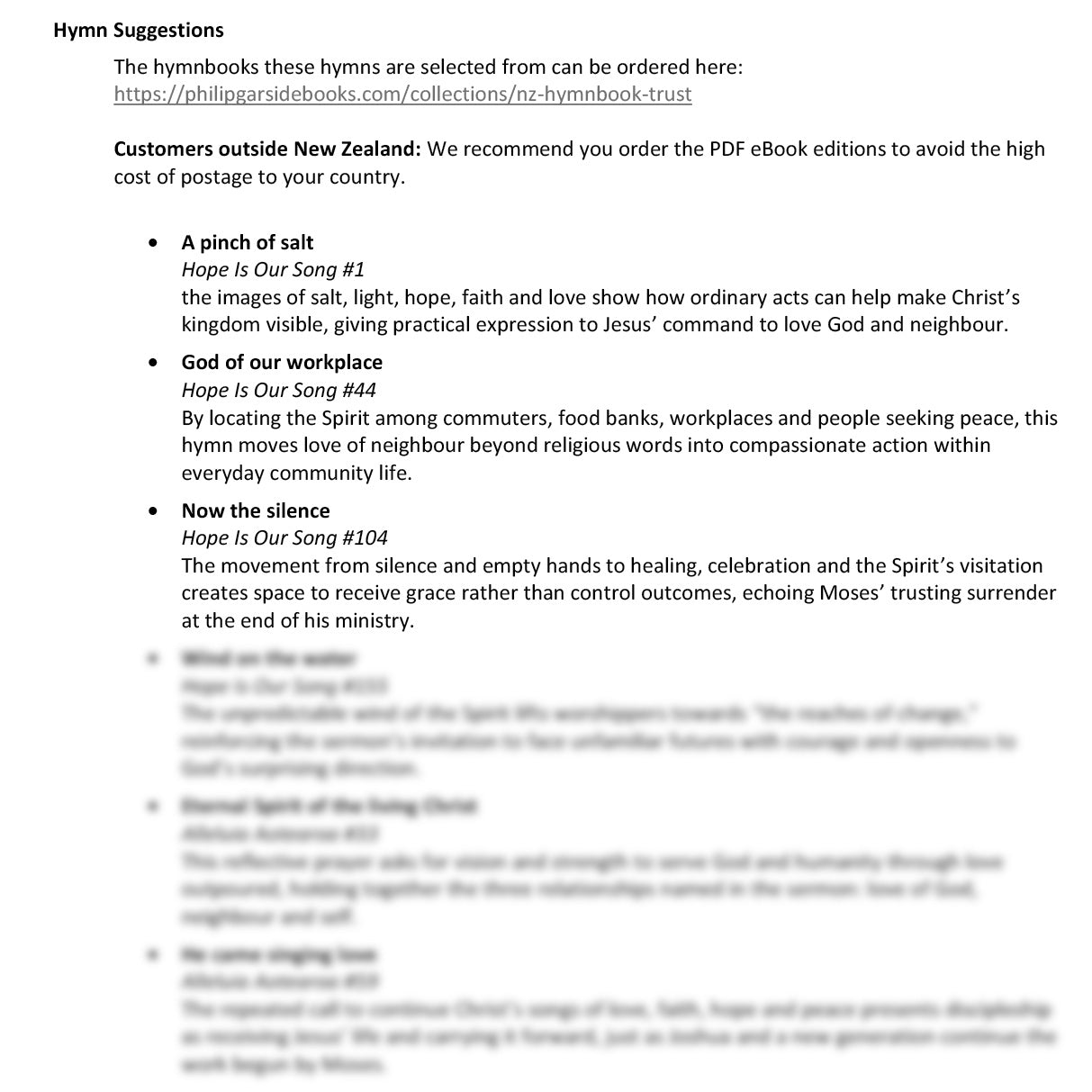 Worship at Hand
Complete Lectionary-Based Worship Services for Sundays in the Church Year
Digital download product
By Philip Garside
Pentecost 22 | 25 October 2026
Hymn suggestions