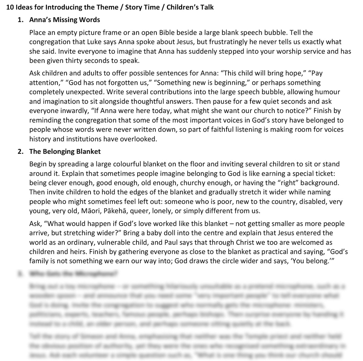 Worship at Hand
Complete Lectionary-Based Worship Services for Sundays
Digital download product
By Philip Garside
Christmas 1 | 27 December 2026
Children's Talk ideas
