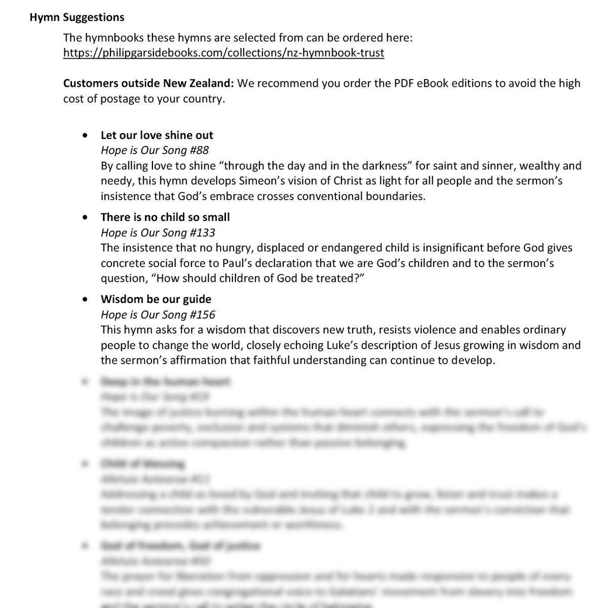 Worship at Hand
Complete Lectionary-Based Worship Services for Sundays
Digital download product
By Philip Garside
Christmas 1 | 27 December 2026
Hymn Suggestions