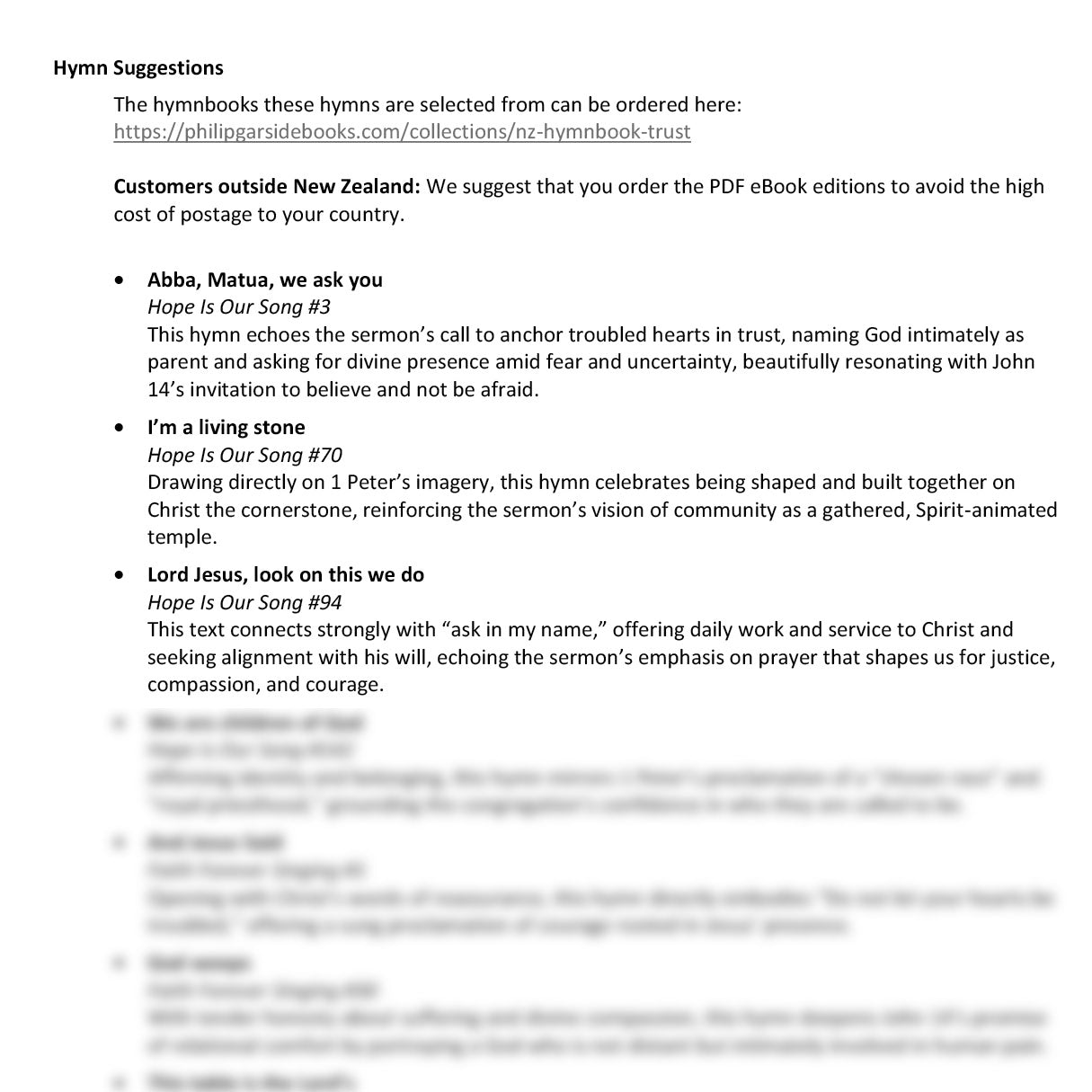 Worship at Hand
Complete Lectionary-Based Worship Services for Sundays in the Church Year
By Philip Garside
Easter 5 | 3 May 2026
Hymn Suggestions