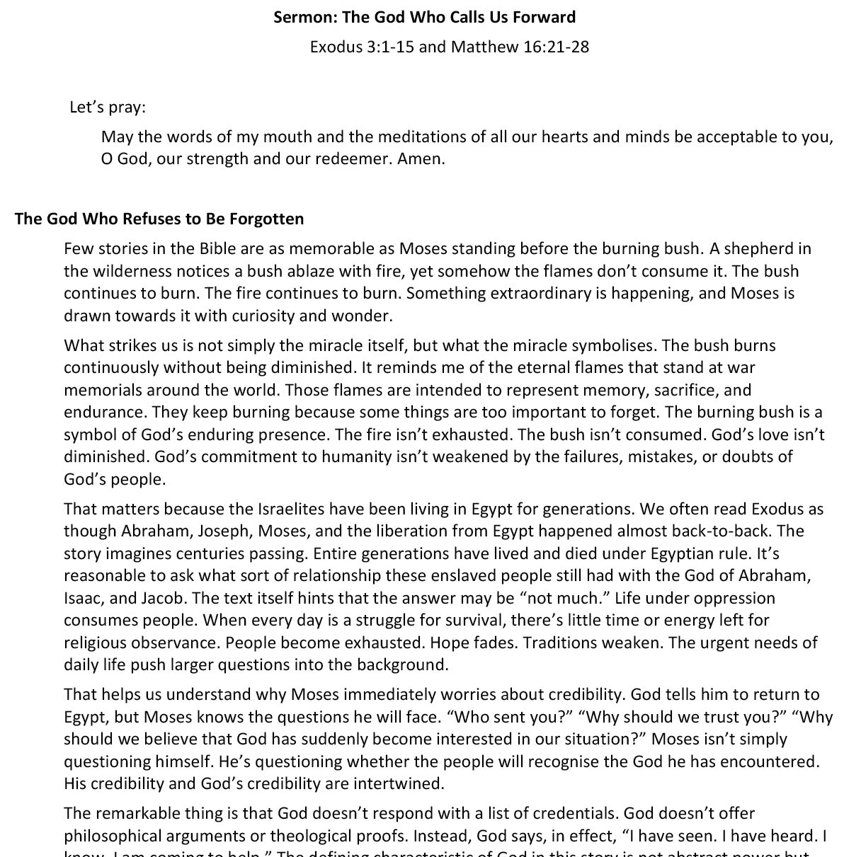 Worship at Hand – Pentecost 14 | 30 August 2026