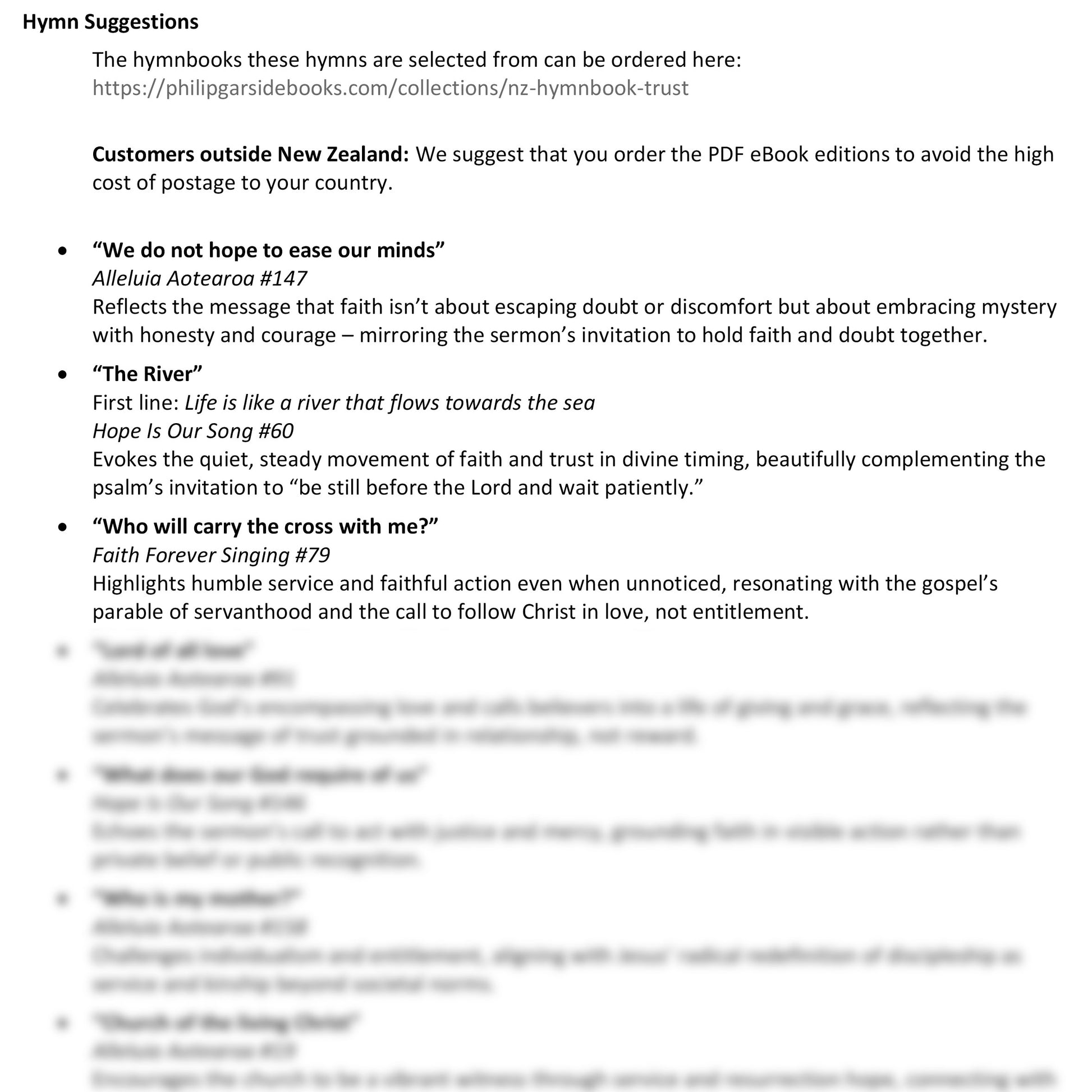 Worship at Hand
Complete Lectionary-Based Worship Services for Sundays in the Church Year
By Philip Garside
Pentecost 17 | 5 October 2025
Hymn suggestions