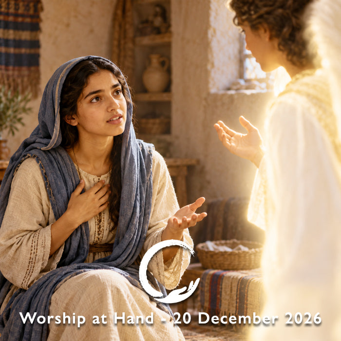 Worship at Hand
Complete Lectionary-Based Worship Services for Sundays
Digital download product
By Philip Garside
Advent 4 | 20 December 2026