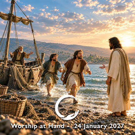 Worship at Hand
Complete Lectionary-Based Worship Services for Sundays
Digital download product
By Philip Garside
Epiphany 3 | 24 January 2027
