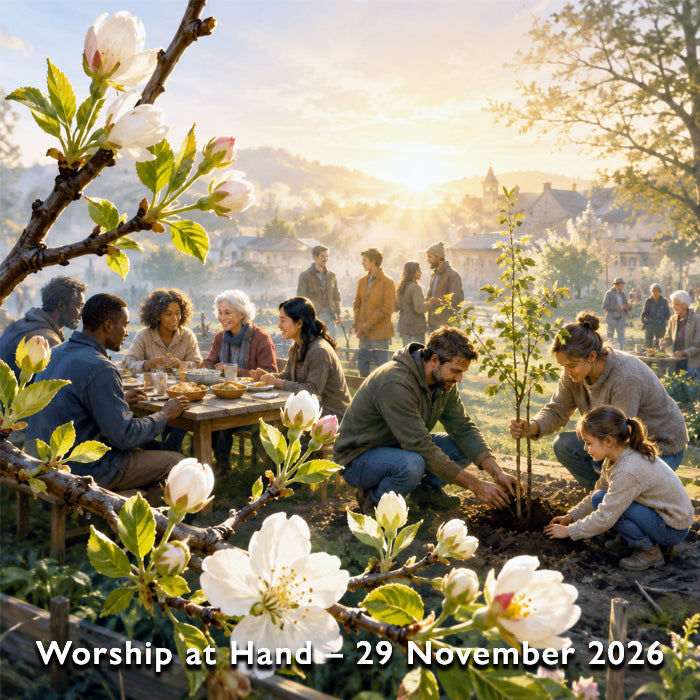 Worship at Hand
Complete Lectionary-Based Worship Services for Sundays
Digital download product
By Philip Garside
Advent 1 | 29 November 2026