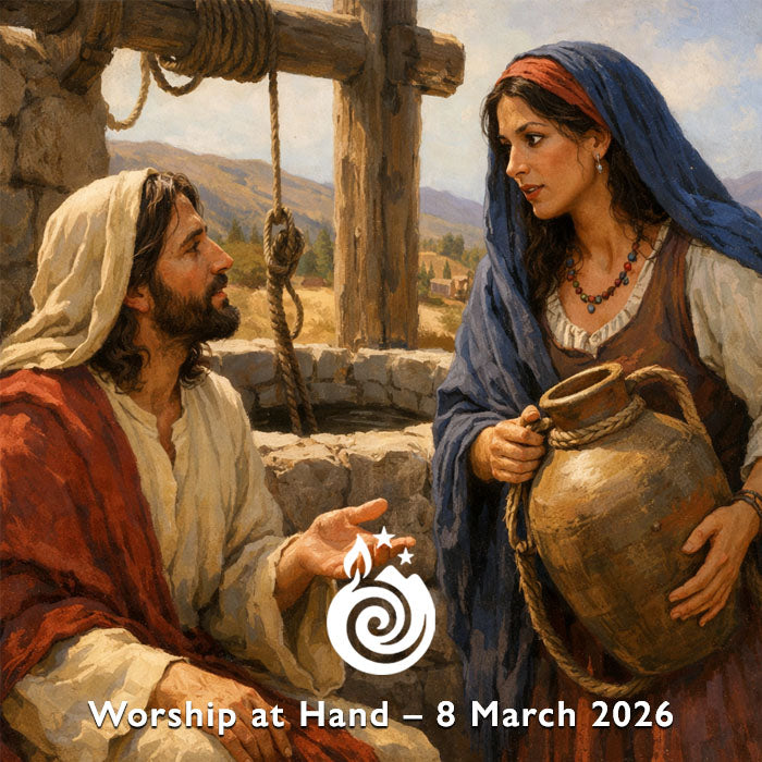 Worship at Hand
Complete Lectionary-Based Worship Services for Sundays in the Church Year
By Philip Garside
Lent 3 | 8 March 2026