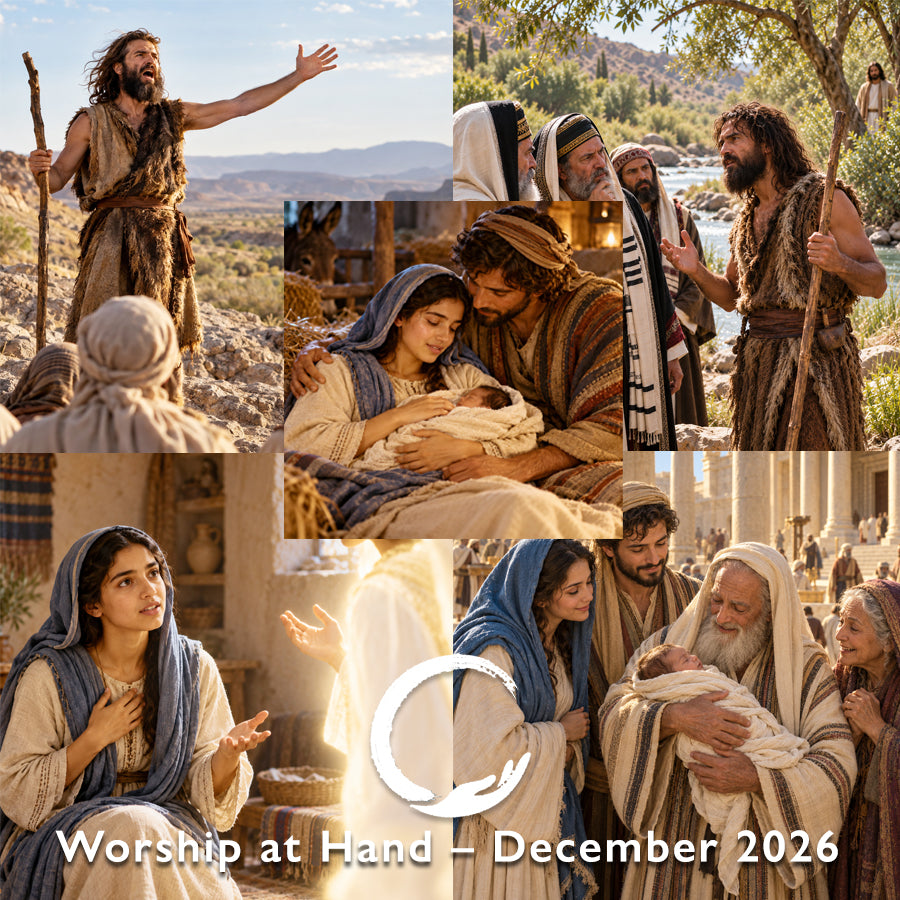 Worship at Hand
Complete Lectionary-Based Worship Services for Sundays
Digital download product
By Philip Garside
December 2026 | Whole Month