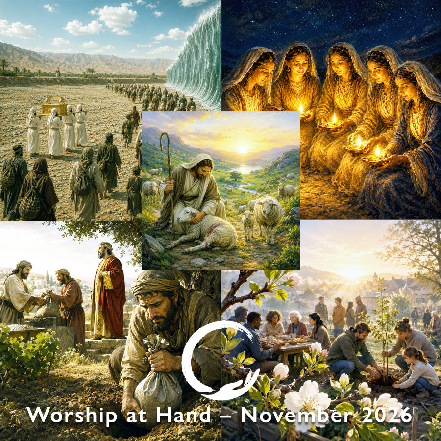 Worship at Hand
Complete Lectionary-Based Worship Services for Sundays
Digital download product
By Philip Garside
November 2026 | Whole Month
