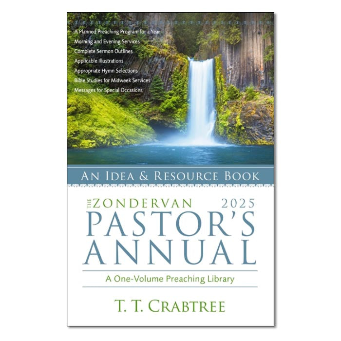 The Zondervan 2025 Pastor’s Annual: An Idea and Resource Book
By T. T. Crabtree