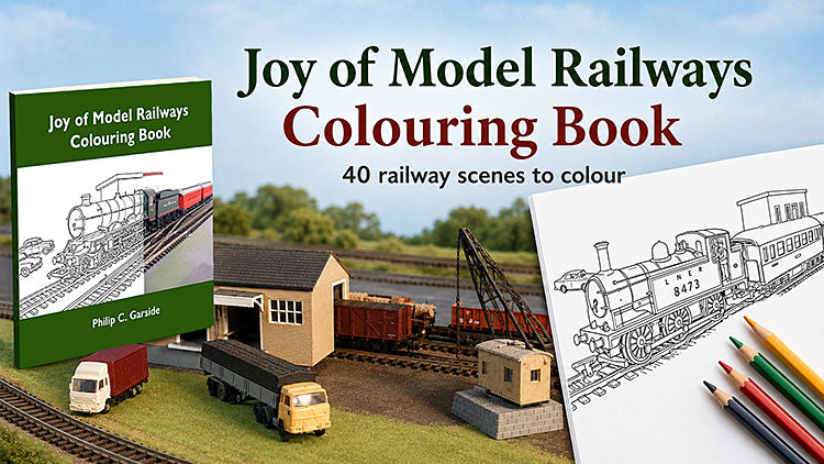 Joy of Model Railways Colouring Book
Philip C. Garside