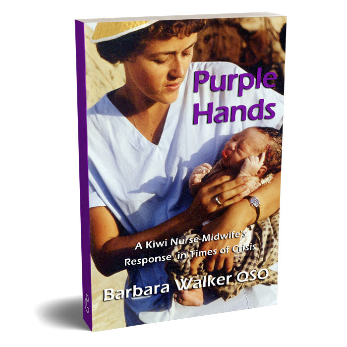 Purple Hands - Print.