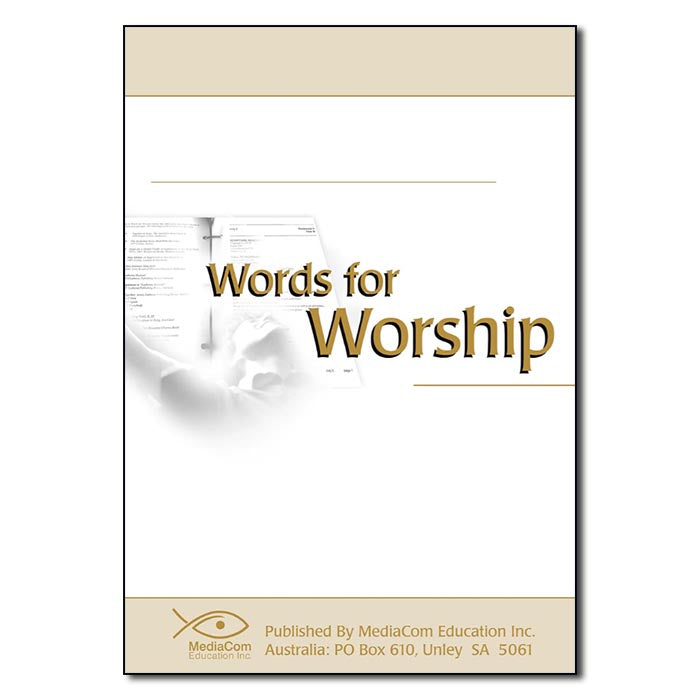 Words for Worship: Annual Subscription - Print & Digital